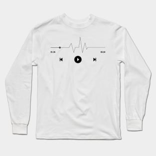 MUSIC ECG Long Sleeve T-Shirt